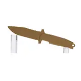 Cuchillo Goma K25 con funda 32464 - Tan miniatura 3