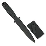 Cuchillo Goma K25 31994 con funda - Negro miniatura 3