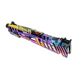 Corredera de aluminio CNC CTM Superline Split slide TM Hi-capa 5.1 - Camaleon galvanizado miniatura 5