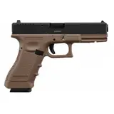 Pistola KJ Works KP-17 corredera metalica - Tan miniatura 3