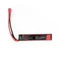 BATERIA VLC PRO LIPO 7.4V 1100MAH 25C/50C 1 STICK T-DEAN NEGRA miniatura 3