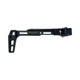 CTM Culata rail CNC TwinFold Adjustable RIS - Negra miniatura 3