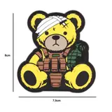 PARCHE IMMORTAL PVC 3D TEDDY AUCH FLUORESCENTE miniatura 3