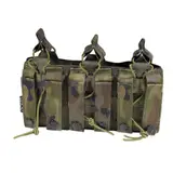 Pouch Corso Triple M4 Dagger MK1 Laser Pixel Boscoso – Portacargadores táctico de acceso rápido miniatura 3