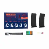 FUSIL SPECNA ARMS SA-F04-RL FLEX GEN.2 HAL ETU LIGHT OPS STOCK NEGRO miniatura 6