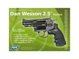 Revólver CO₂ Dan Wesson 2.5'' miniatura 4