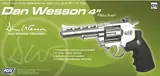 Revólver CO₂ Dan Wesson Plata 4'' miniatura 3