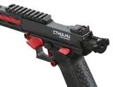 Pistola Lancer Tactical CTHULHU - Negro/Rojo – Gas miniatura 8
