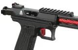 Pistola Lancer Tactical CTHULHU - Negro/Rojo – Gas miniatura 11