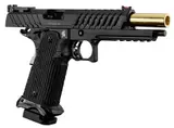 Pistola Lancer Tactical LTX6 Negro/Dorado Knightshade – Gas miniatura 4