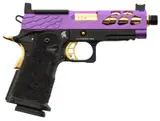 Pistola Lancer Tactical Stryk Hi-Capa 4.3 Violeta/Dorado – Gas miniatura 4