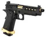 Pistola Lancer Tactical HERACLES Hi-Capa 5.1 Negro/Dorado RMR – Gas miniatura 7