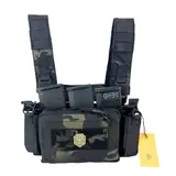 Chaleco Conquer Micro Chest Rig - Multicam Black ( Tienda ) miniatura 3