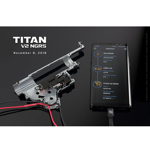 Gatillo electronico de Gate - Titan V2 NGRS Front Wired