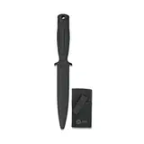 Cuchillo Goma K25 31994 con funda - Negro miniatura 1