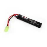 BATERIA VLC PRO LIPO 7.4V 1100MAH 25C/50C 1STICK NEGRA miniatura 1