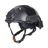 CASCO FMA FAST PJ ATRÁS ROSCA NEGRO miniatura 1