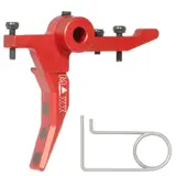 Gatillo Maxx Model CNC Advance Speed Style C para MTW - Rojo miniatura 1