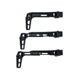 CTM Culata rail CNC TwinFold Adjustable RIS - Negra miniatura 1