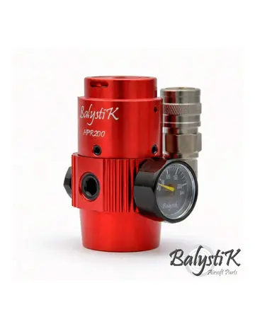 Balystik HPR200 HPA regulator US - Inferno Red