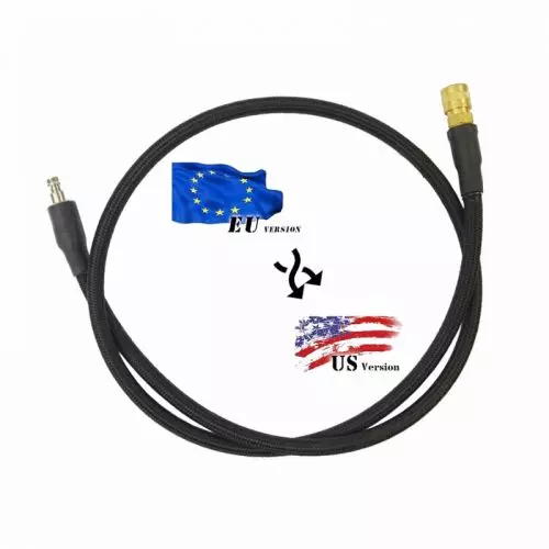 Complete HPA line Balystik - Version : 8mm braided US - Negro