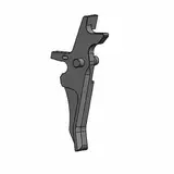 Gatillo AR15 -J- CNC Retroarms - Negro miniatura 2