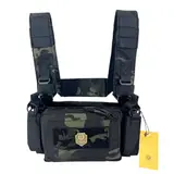 Chaleco Conquer Micro Chest Rig - Multicam Black ( Tienda ) miniatura 2