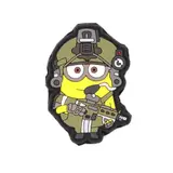 PARCHE IMMORTAL PVC 3D MINION TACTICO VERDE miniatura 2