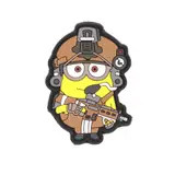 PARCHE IMMORTAL PVC 3D MINION TACTICO COYOTE miniatura 2