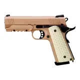 Tokyo Marui Desert Warrior 4.3 Tan – Pistola gas GBB airsoft 1911 táctica miniatura 2